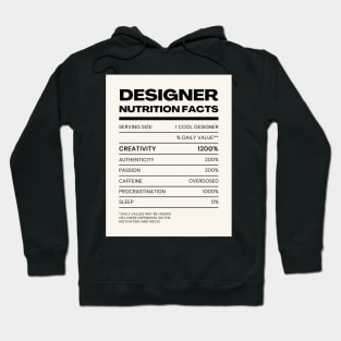 Designer Facts 2 Hoodie